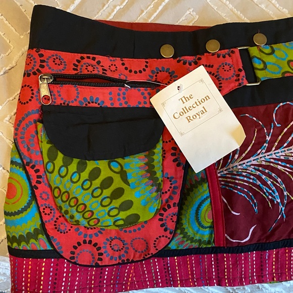 Multicolor Women's Skirt - Picture 4 of 6